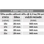 Plášť Pirelli P ZERO Race Colour Edition, 28 - 622, TechBELT, 127 tpi, SmartEVO, Red