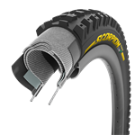 Plášť Pirelli Scorpion Race DH T, 27.5 x 2.5, DualWALL, 64 tpi - drátová patka, SmartEVO D