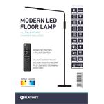 Platinet PFLU19AB LED stojacia lampa 9W čierna
