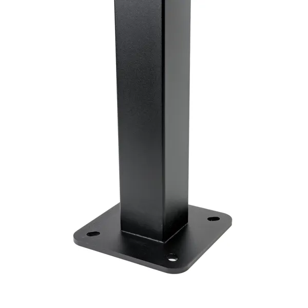 Platinet univerzální stojan se stříškou PEVSTANDUNI pro Wallboxy, pozink, držák kabelu, 130cm, černá