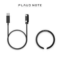 PLAUD NOTE Accessory Kit Black - Nabíječka a magnetický clip, černá
