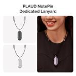 PLAUD Note Pin Lanyard Black - Řemínek na krk, černý