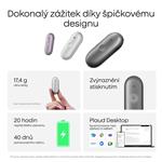 PLAUD Note Pin S Silver - AI hlasový záznamník + náramek a šňůrka na krk