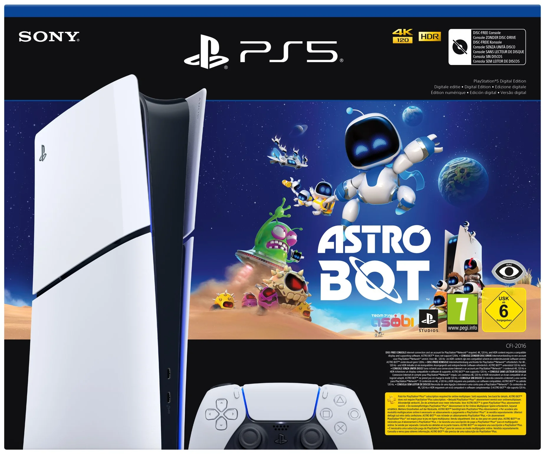 PlayStation 5 Digital Edition (Slim) Astro Bot