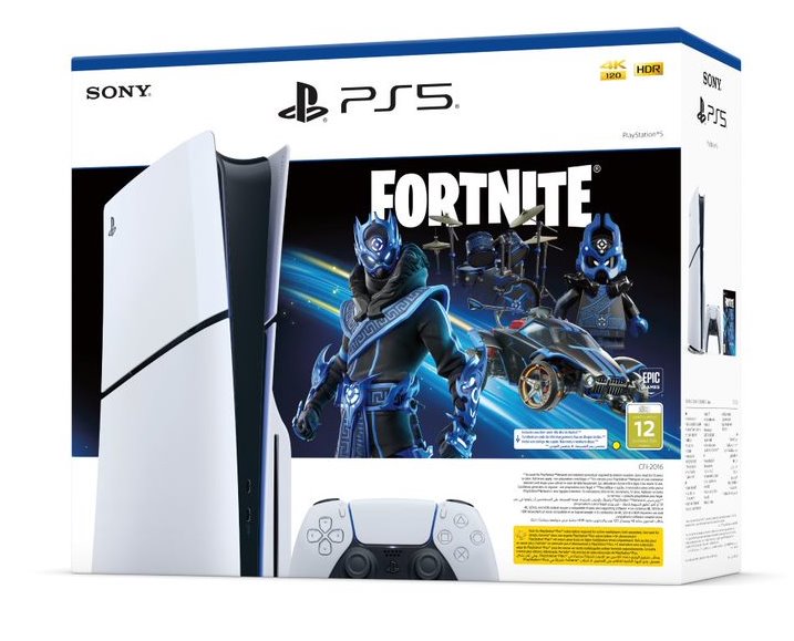 PlayStation 5 (Slim) Fortnite Cobalt Star