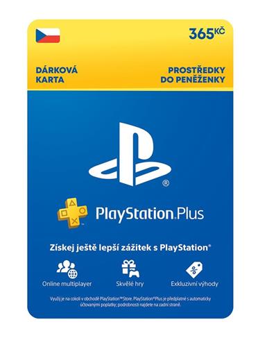 PlayStation dárková karta - kredit 365 Kč