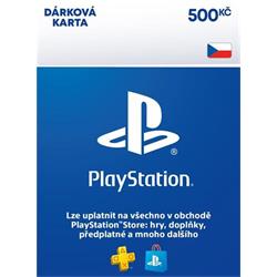 PlayStation Store CZ e-wallet - 500 Kč credit