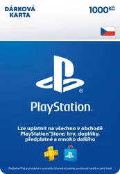 PlayStation Store naplnění peněženky - 1000 Kč PS719894032 dárková karta - Herní konzole