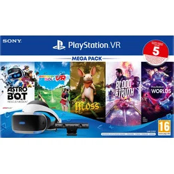 PlayStation VR Mega Pack3 - PS VR + Kamera + PS5 adaptér + hry