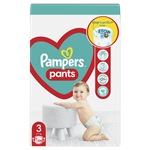 Plienky Pampers Pants Veľkosť 3, 128 ks, 6kg-11kg