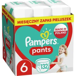 Plienky Pampers Pants veľkosť 6, 132ks, 14kg-19kg