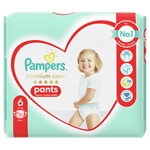 Plienky Pampers Premium Care veľkosť 6, 31 kusov, 15 kg