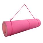 Podložka LIFEFIT YOGA MAT LOTOS DUO, 183x58x0,6cm, růžová