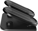Podstavec pod nohy, FOOTPODIUM čierny, plast, ULTRADESK