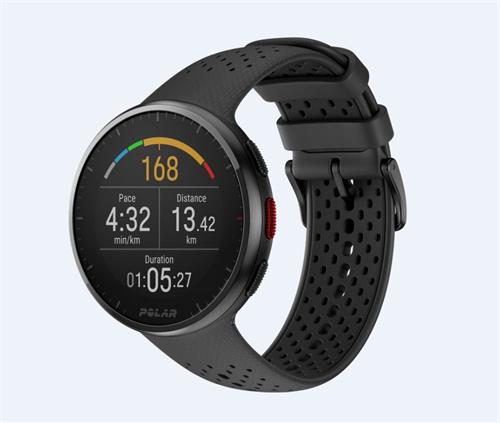 Polar Pacer sporttester S-L, bílo-červená
