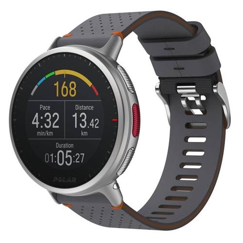 POLAR VANTAGE V2 Shift HR športtester šedo-oranžový, veľ. M/L 900101217