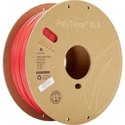 Polymaker 70826 PolyTerra filament PLA 1,75 mm 1 kg, červený (matný)