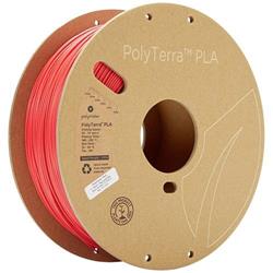 Polymaker 70826 PolyTerra filament PLA 1.75mm 1kg, červená (matná)