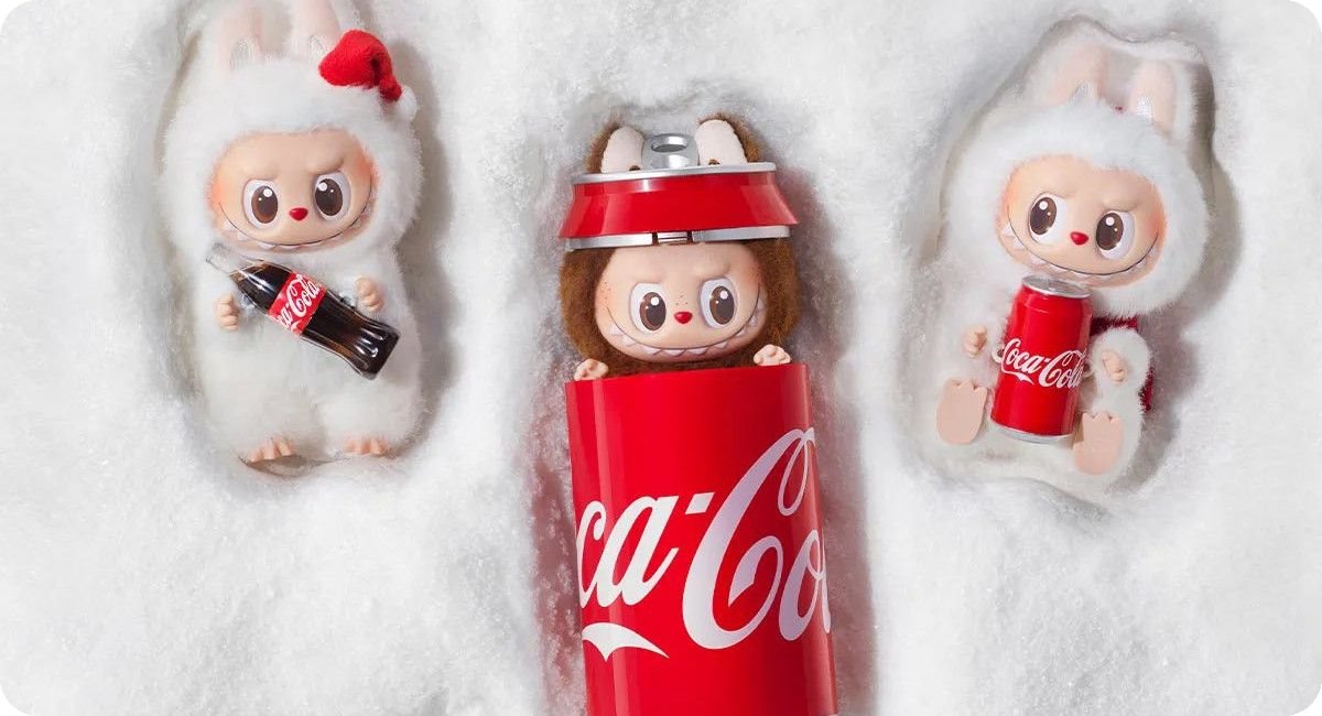 POP MART Labubu The Monsters - Coca-Cola
