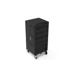 PORT CONNECT CHARGING CABINET 30 Notebooks + 1x RACK U19", černý
