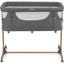 Postýlka MoMi SMART BED 4v1 šedá