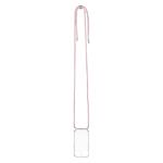 Pouzdro FIXED Pure Neck s růžovou šňůrkou na krk pro Apple iPhone 15 Pro