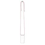 Pouzdro FIXED Pure Neck s růžovou šňůrkou na krk pro Samsung Galaxy S24+