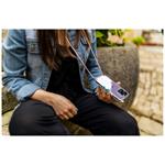 Pouzdro FIXED Pure Neck s růžovou šňůrkou na krk pro Samsung Galaxy S24+