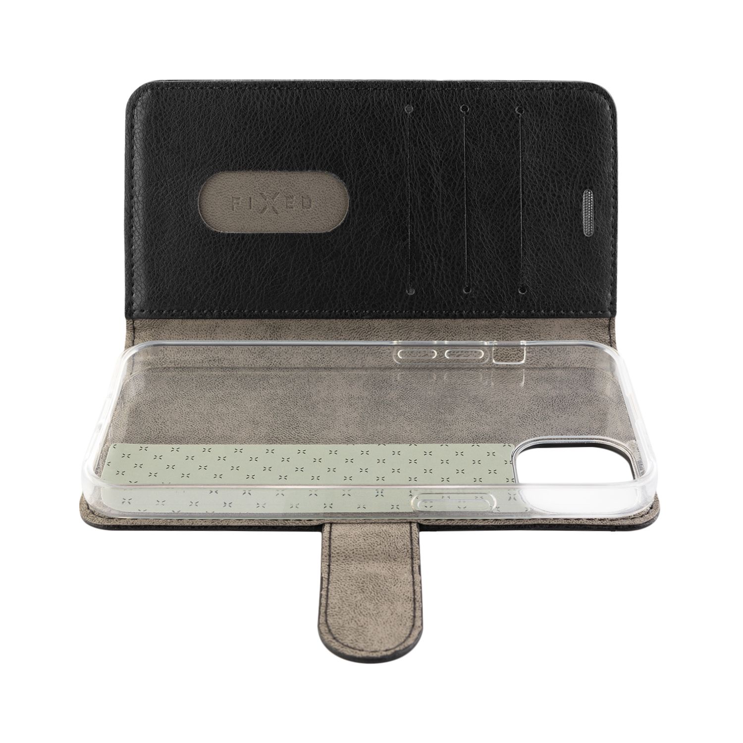 Pouzdro typu kniha FIXED Opus pro Apple iPhone 14, černé