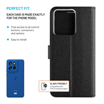 Pouzdro typu kniha FIXED Opus pro Motorola Edge 60 Neo 5G/50 Neo/Moto S50 5G, černé
