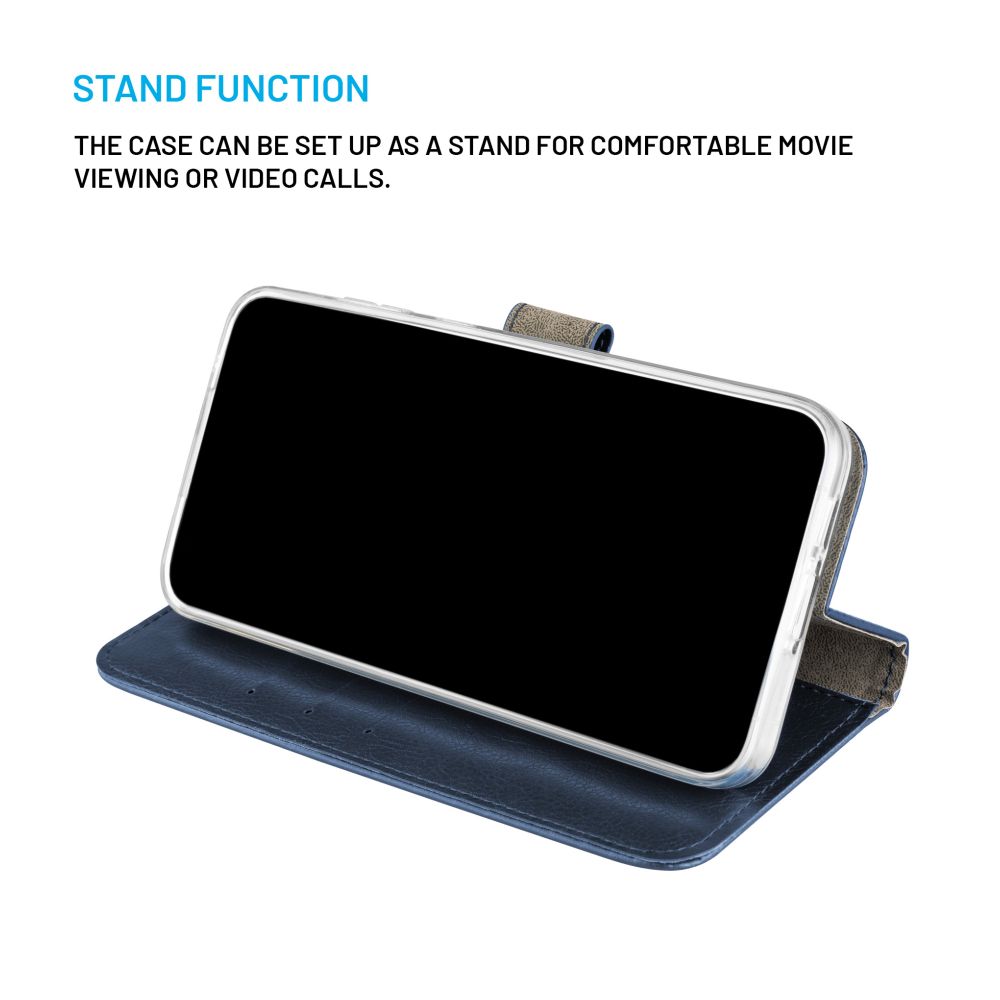 Pouzdro typu kniha FIXED Opus pro Samsung Galaxy A55 5G, modré