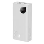 Power banka Baseus Adaman2 10000mAh 30W 2xUSB/USB-C bílá