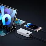 Power banka Baseus Adaman2 10000mAh 30W 2xUSB/USB-C bílá
