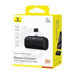 Power banka Baseus Compact 5000mAh 20W USB-C čierna