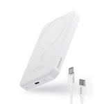 Power banka Baseus Mini s bezdrôtovým nabíjaním 5000mAh 20W USB-C biela