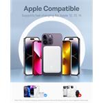 Power banka Baseus Mini s bezdrôtovým nabíjaním 5000mAh 20W USB-C biela