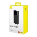 Power banka Baseus Star-Lord 20000mAh 65W 2x USB-A/micro USB/USB-C čierna