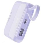 Power banka CANYON PB-101, 10000mAh PD22,5W, fialová