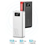 Power banka Viking go30, 30000 mAh, čierna