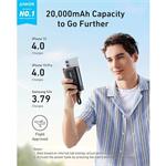 Powerbank Anker Zolo 20000mAh, 30W s káblom USB-C čierna