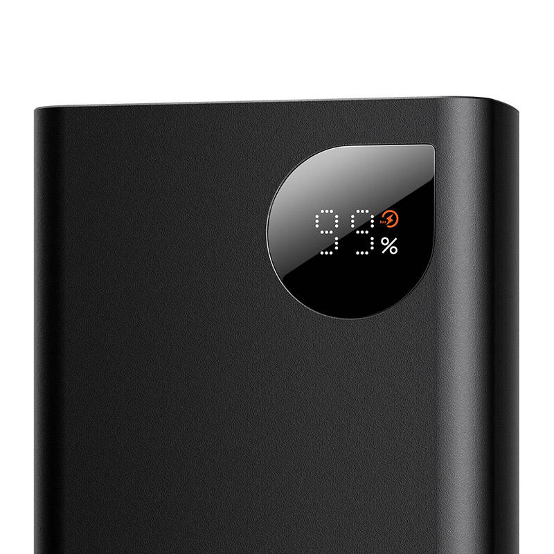 Powerbank Baseus Adaman Metal, 20000mAh, 2xUSB, USB-C 30W (čierna)
