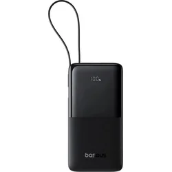 Powerbank Baseus Bipow 2 10000mAh 20W s káblom USB-C čierna