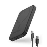 Powerbank Baseus Mini s bezdrôtovým nabíjaním 5000mAh 20W USB-C čierna