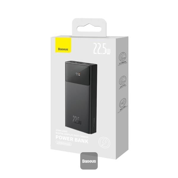 Powerbank Baseus Star-Lord 30000mAh, 22,5W čierna