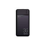 Powerbank C-tech 30000mAh, Li-Pol, 20W, USB-C/USB-A/micro USB