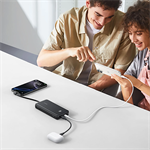 Powerbanka Anker Zolo 20 000 mAh, 22,5 W s káblom USB-C, čierna