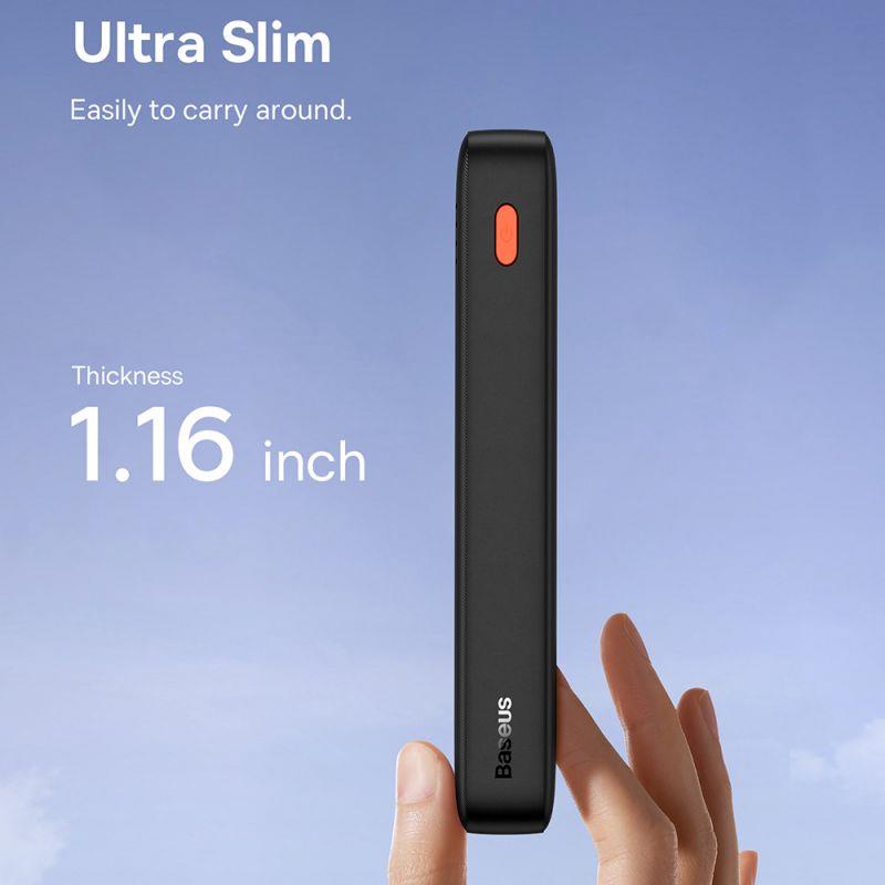 Powerbanka Baseus Airpow 20000mAh, 20W černá