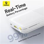 Powerbanka Baseus Bipow 2 10000mAh 20W s kabelem USB-C bílá