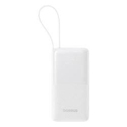 Powerbanka Baseus Bipow 2 20000mAh 20W s kabelem USB-C bílá