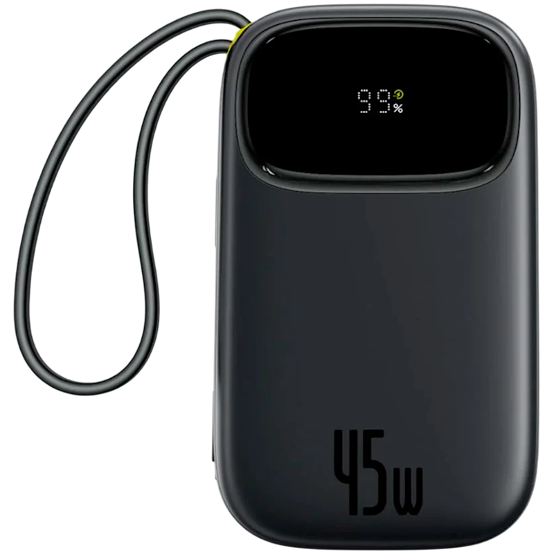 Powerbanka Baseus EnerFill 3 20000mAh, 45W, s kabelem USB-C/lightening